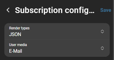 configureSubscription