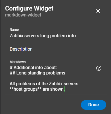 markdownWidget