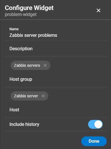 problemWidget