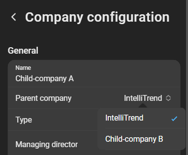 changeParentCompany