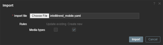zabbixMediaTypeImport