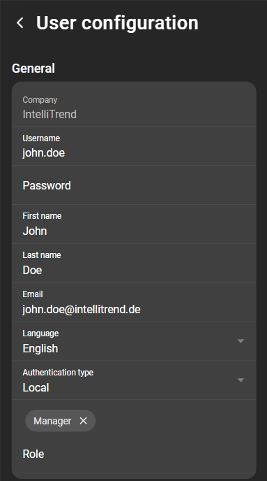 Prisma Manager config
