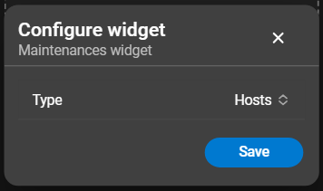 maintenance-widget-config