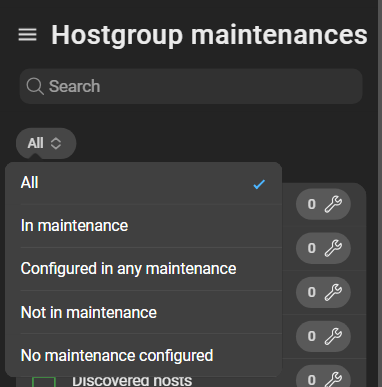 hostGroupFilter